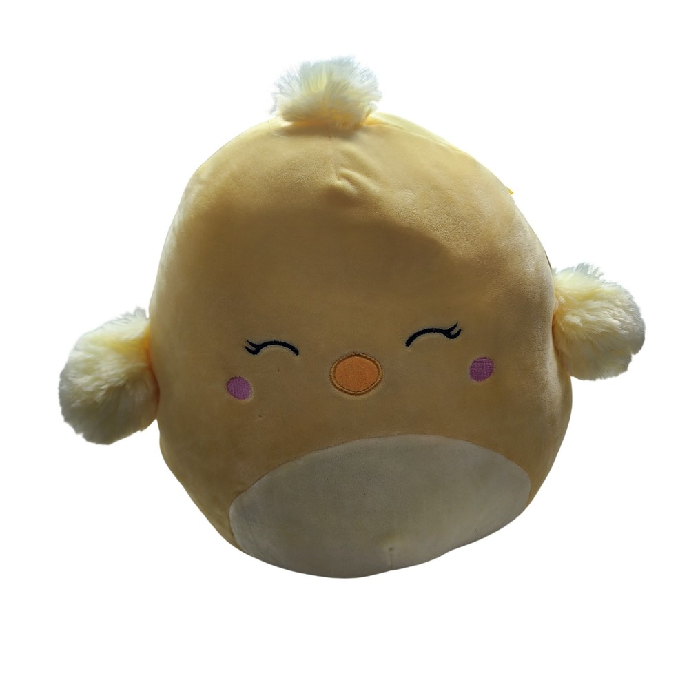 Squishmallows Aimee Chick Plush Yellow Easter Spring Squishy‎ Toy 7 inch